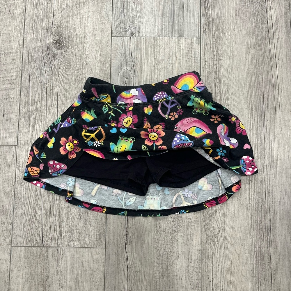 The Children's Place Black Skirt with Colorful Motifs - Picture 2 of 4